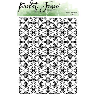 Clear Stamp, Polka Dot Flora