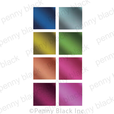 Foil Multipack, Blooming (8 Colors 2 Sheets Ea)