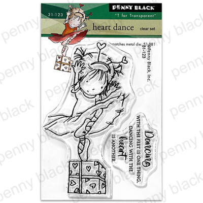 Clear Stamp, Heart Dance