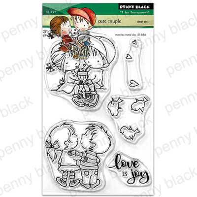 Clear Stamp, Cute Couple