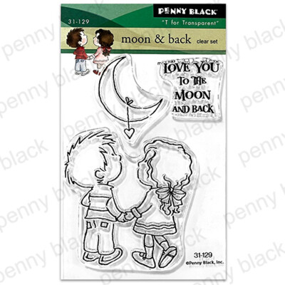 Clear Stamp, Moon & Back