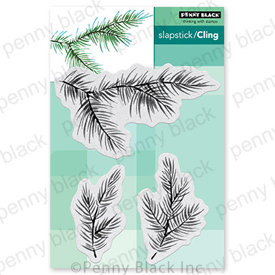 Cling Stamp, Delicate Pines