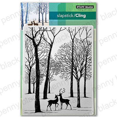 Cling Stamp, Woodland Pair