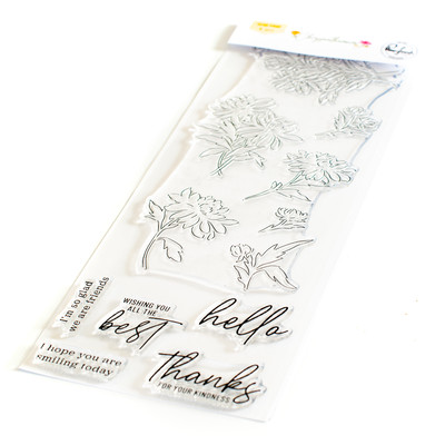 Clear Stamp, Chrysanthemum