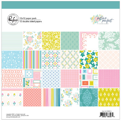 12X12 Paper Pack, Picture Perfect