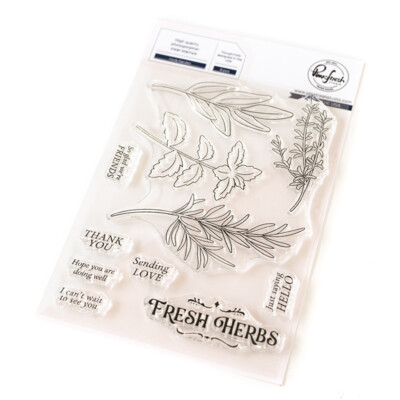 Clear Stamp, Herb Garden