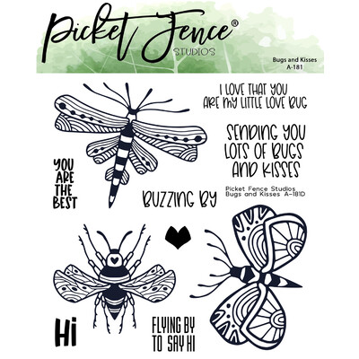 Clear Stamp, Bugs and Kisses