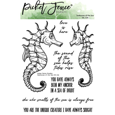 Clear Stamp, Seahorses of the Sea