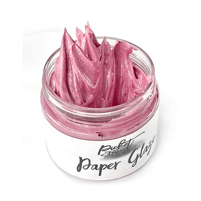 Paper Glaze Velvet, Pink Tinsel