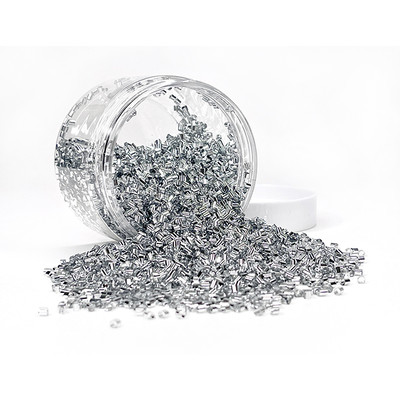 Shaker Garnish, Metallic Silver (4oz)