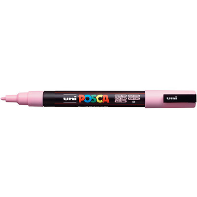 Paint Marker, PC-3M Fine - Light Pink