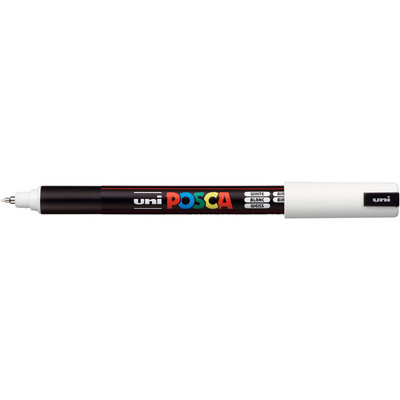 Paint Marker, PC-1MR Extra Fine - White