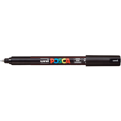 Paint Marker, PC-1MR Extra Fine - Black