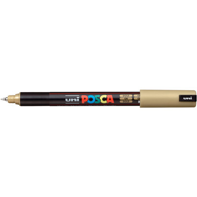 Paint Marker, PC-1MR Extra Fine - Gold