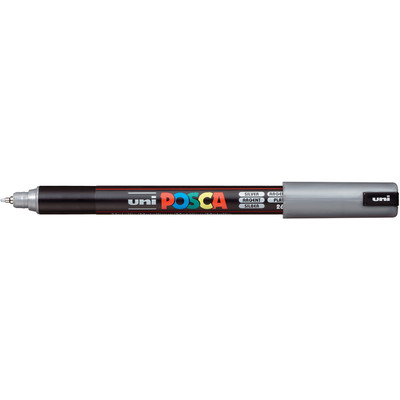 Paint Marker, PC-1MR Extra Fine - Silver