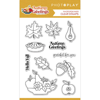 Clear Stamp, Autumn Greetings
