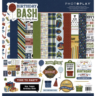 12X12 Collection Pack, Birthday Bash