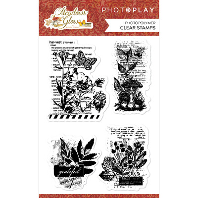 Clear Stamp, Meadow's Glow - Botanical