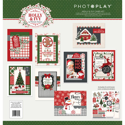 Card Kit, Holly & Ivy