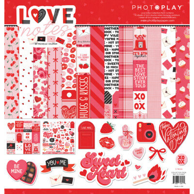 12X12 Collection Pack, Love Notes