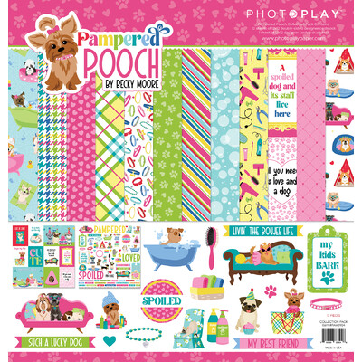 12X12 Collection Pack, Pampered Pooch