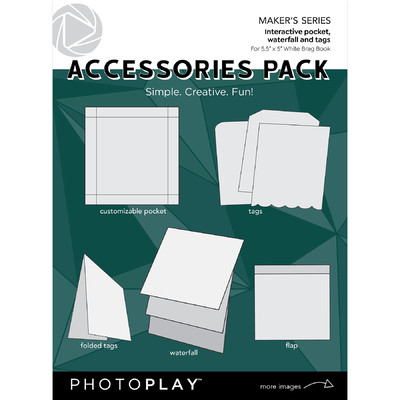 Brag Book Accessory Pack, White