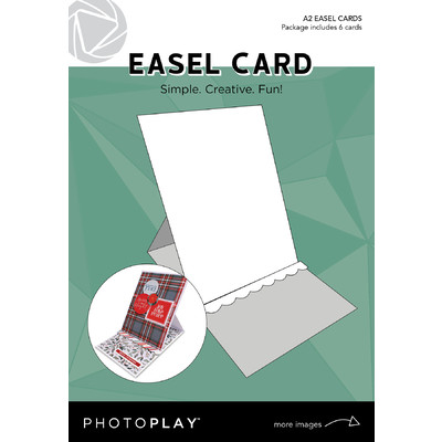 A2 Easel Cards, White (6pk)