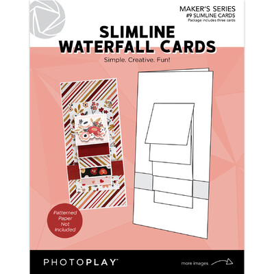 #9 Slimline Waterfall Cards (3/Pack)