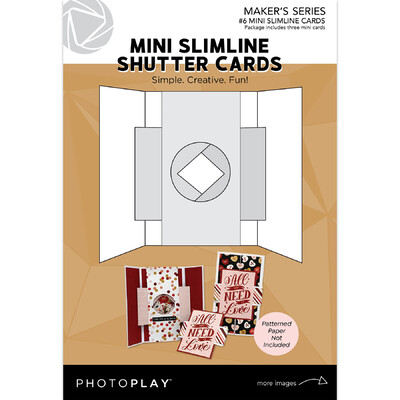 #6 Mini Slim Shutter Cards (3/Pack)