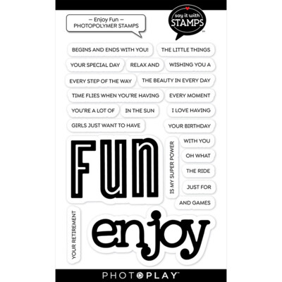 Clear Stamp, Enjoy-Fun