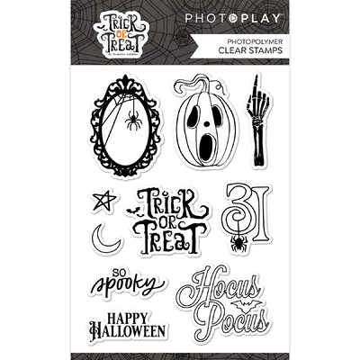 Clear Stamp, Trick or Treat