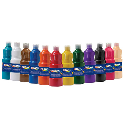 Ready-to-Use Tempera Paint Set, 16oz - 12 Colors