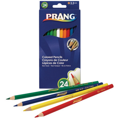 Colored Pencil Set, 24 Colors