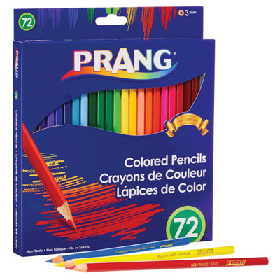 Colored Pencil Set, 72 Colors