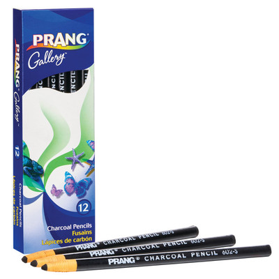 Charcoal Pencils Set, Soft (12pc)