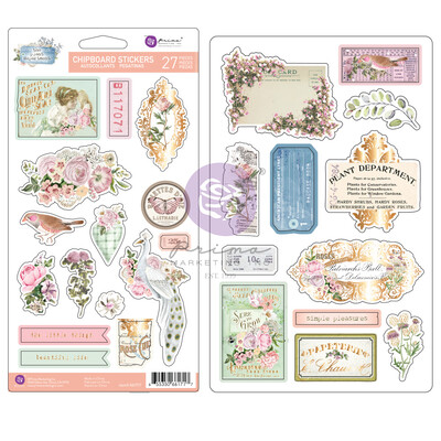 Chipboard Stickers, The Plant Department