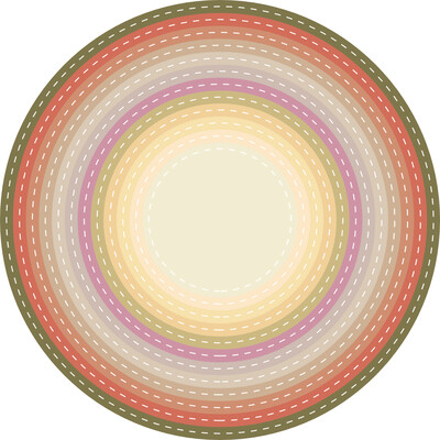 Die, Nesting Stitched Circles