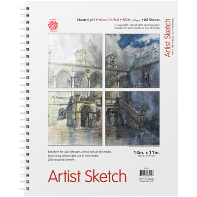 Artist Sketch Sketchbook, 11" x 14"