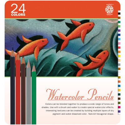 Watercolor Pencil Set (24pc)