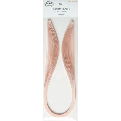 Solid Color Quilling Papers, Pale Peach 1/8"