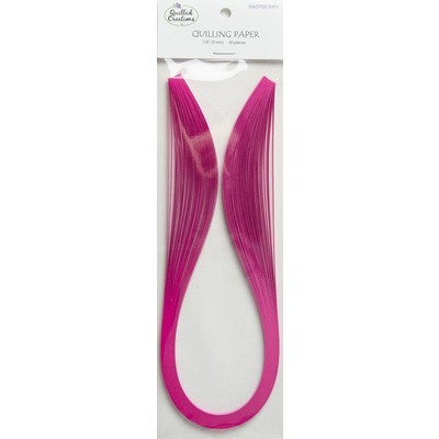 Solid Color Quilling Papers, Raspberry 1/8"