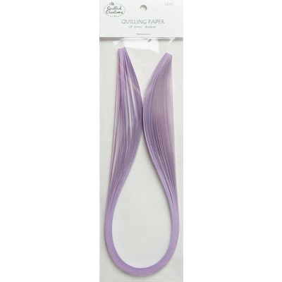 Solid Color Quilling Papers, Lilac 1/8"