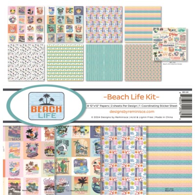 12X12 Collection Kit, Beach Life