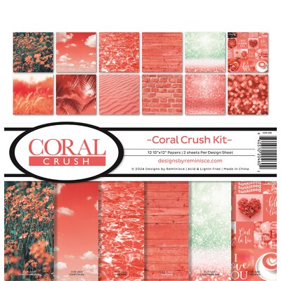 12X12 Collection Kit, Coral Crush