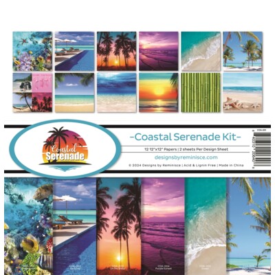 12X12 Collection Kit, Coastal Serenade