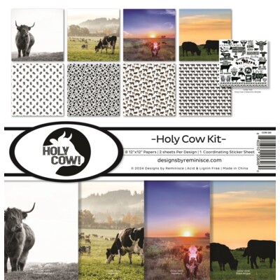 12X12 Collection Kit, Holy Cow