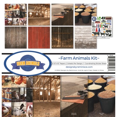 12X12 Collection Kit, Farm Animal