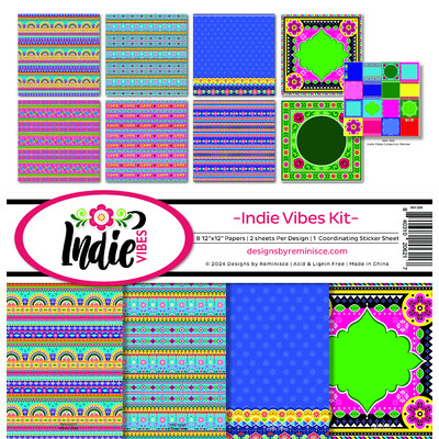 12X12 Collection Kit, Indie Vibes