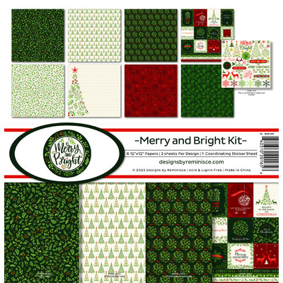 12X12 Collection Kit, Merry and Bright