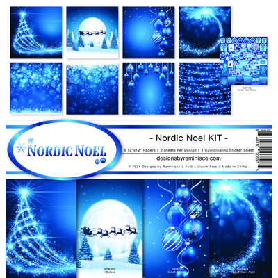 12X12 Collection Kit, Nordic Noel